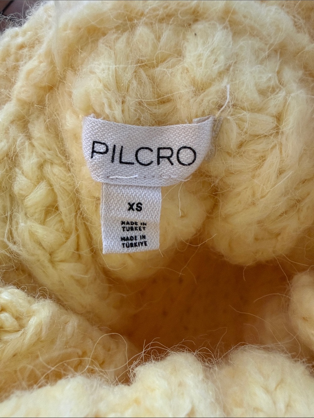 Anthropologie Pilcro Yellow Turtleneck size XS - Picture 6 of 11